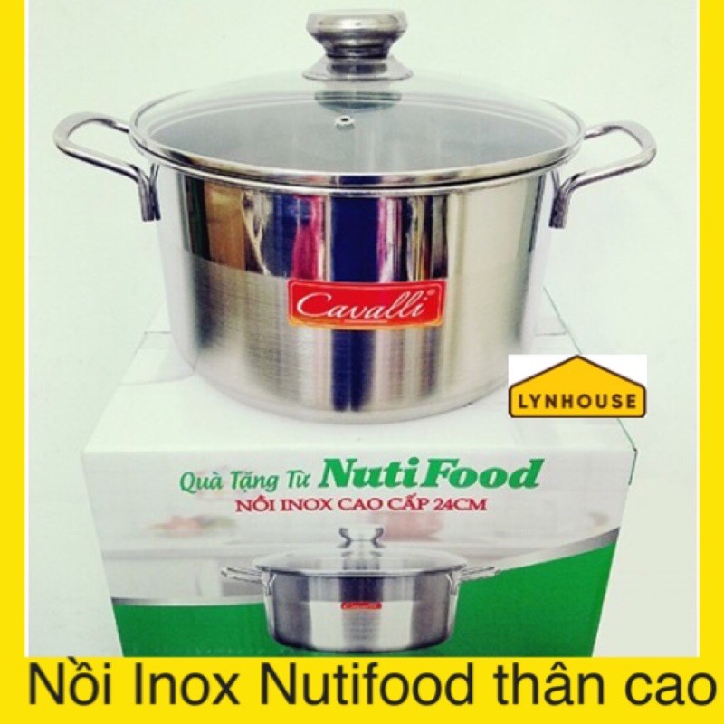 NỒI INOX CAVALLI 24 CM NUTIFOOD
