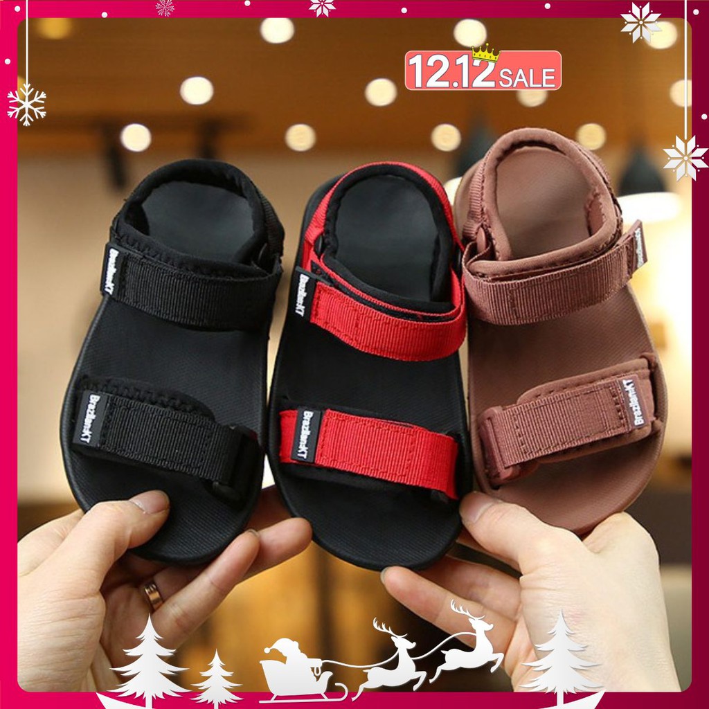 Sandal trẻ em bé trai thời trang 2020 size 30-35 XD01