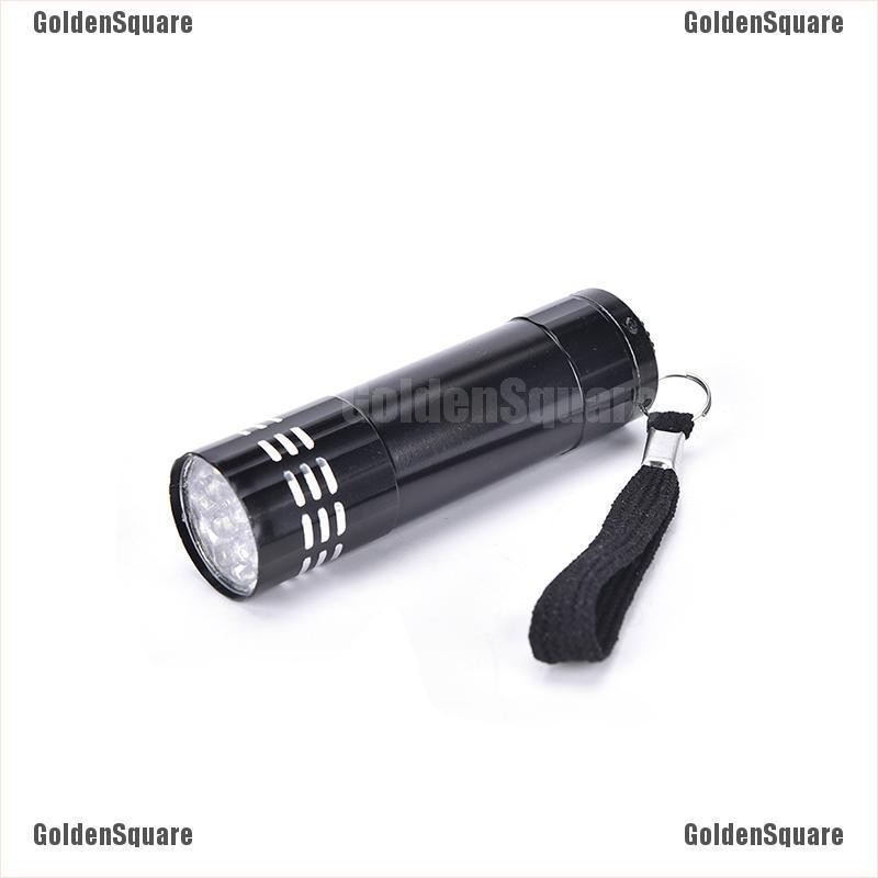 Đèn Pin UV Mini 9 Bóng LED Siêu Sáng