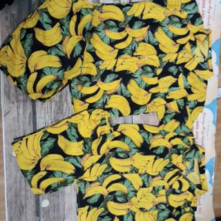 Sỉ 30b pizama hoa quả đi biển