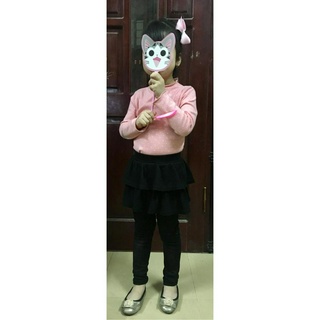 Áo chấm bi dài tay cho bé gái