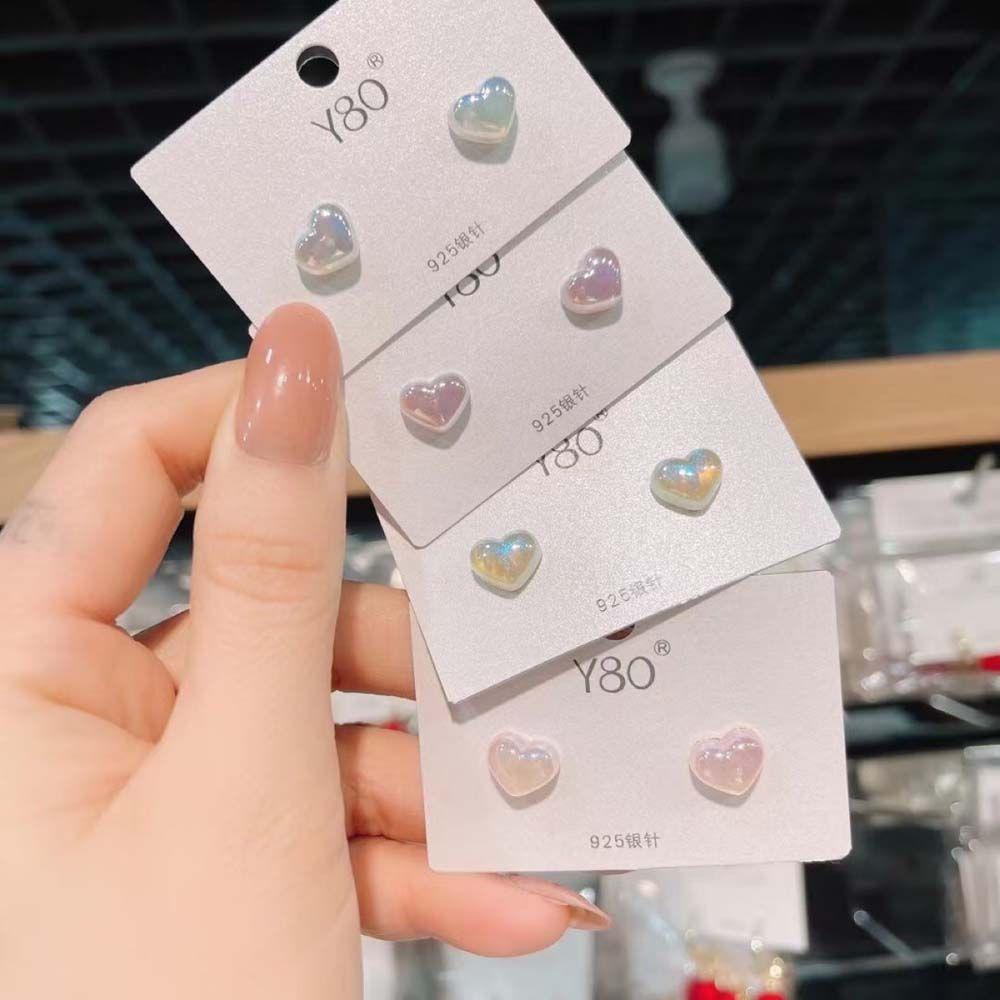 JARRED Bông Tai Hình Học Đơn Giản Phong Cách Pháp Cho Nữ