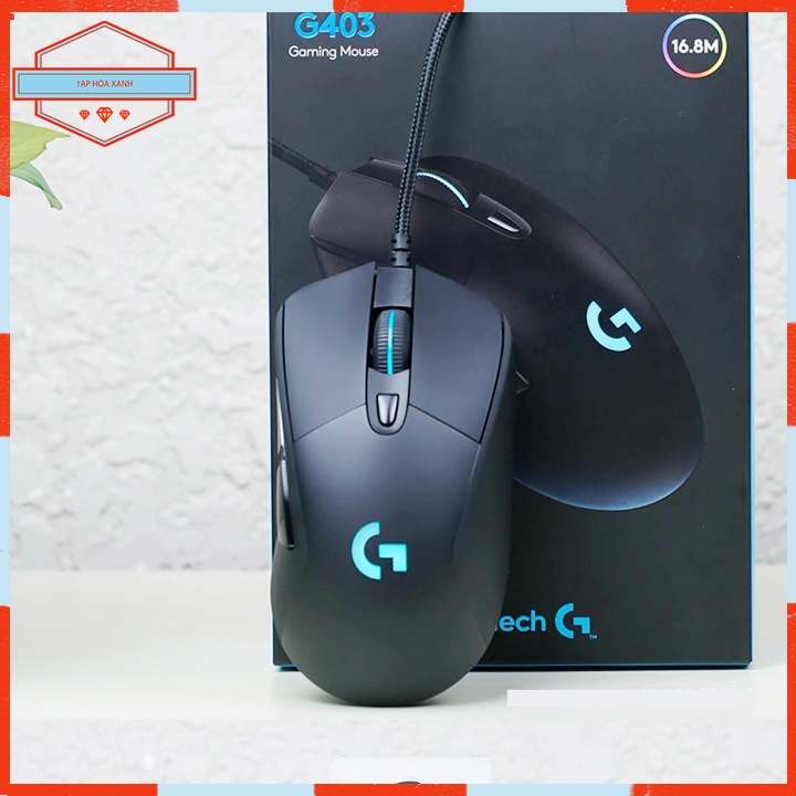 Chuột Máy Vi Tính Laptop Gaming Có Dây LOGITECH G403 Led Mouse PC Game Thủ