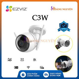[CHÍNH HÃNG] Camera Wifi Ngoài Trời Ezviz CV310 C3W 1080P FULLHD - Còi Hú, Đèn Chớp, Có Màu Ban Đêm