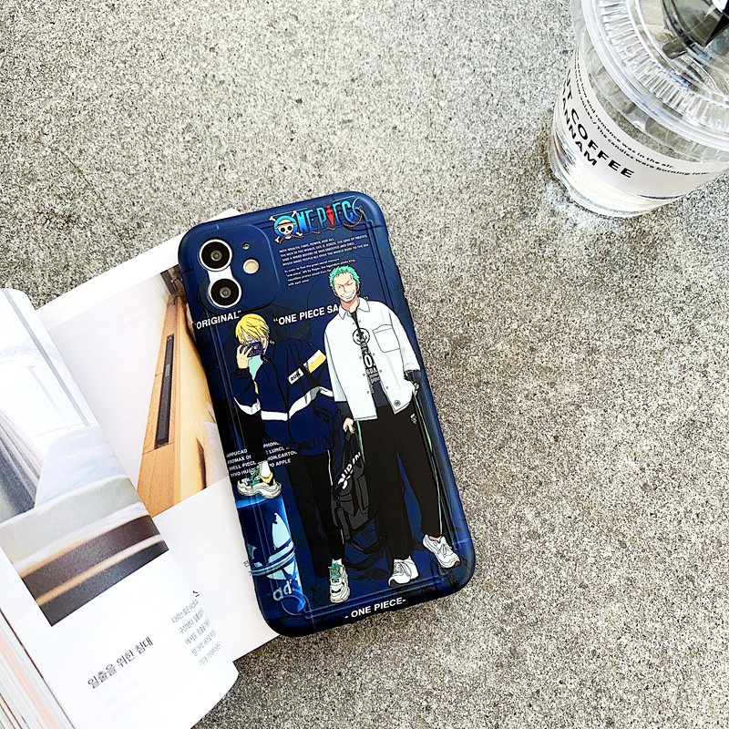 Ốp lưng iphone Zoro & Sanji IMD dày dặn viền nổi 5/5s/6/6plus/6s/6splus/7/7plus/8/8plus/x/xs/11/12/pro/max/plus/promax | BigBuy360 - bigbuy360.vn