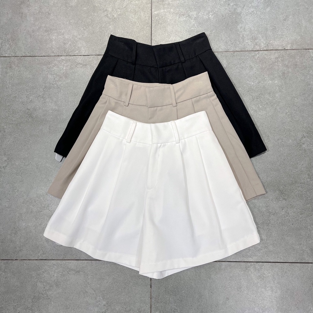 Quần kaki lưng cao xếp ly , Peace House Clothing