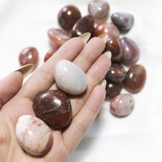 RED AGATE TUMBLES - ĐÁ VIÊN ĐỎ