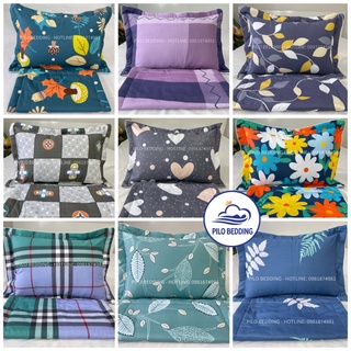 Vỏ gối nằm cotton lót bông kích thước 45x65cm có khóa kéo PILO bedding