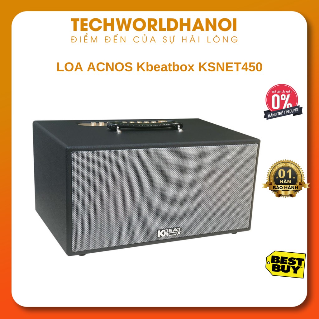 Loa Karaoke Di Động Acnos KBeatbox Mini KSNet450 - Hàng chính hãng