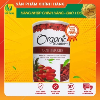 [BÁN SỈ] Kỷ Tử Sấy Khô Organic 454g *FREESHIP* Kỉ Tử Khô Hữu Cơ Mỹ Organic 100% Hộp Đẹp Sang Trọng