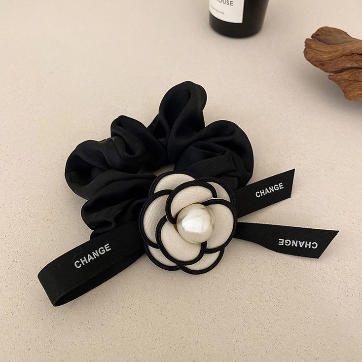 Dây Cột Tóc Cao Su Phối Nơ Thời Trang Mùa Thu Cho Bé Gái