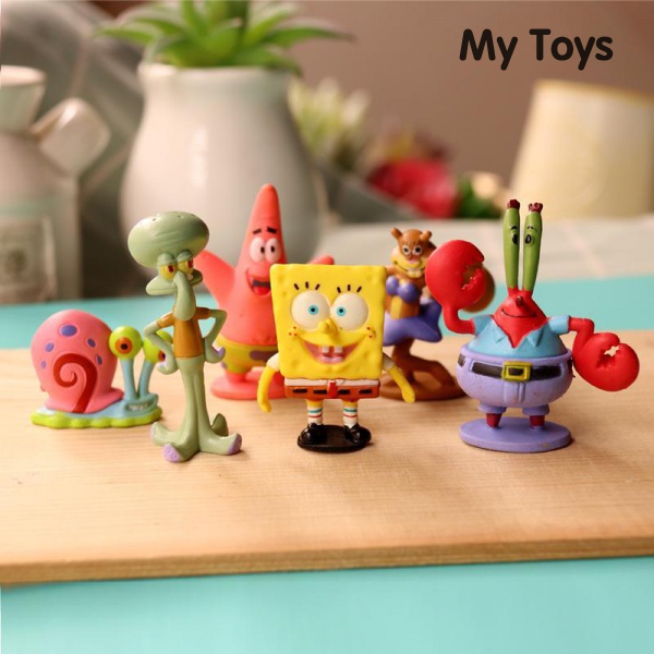 SpongeBob Hộp Mù Đồ Chơi Ngôi Sao Lớn Vời! Cua Boss Búp Bê Trang Trí Để Làm Mô Hình Búp Bê Có Thể Có Chỗ Đứng Vững Chắc