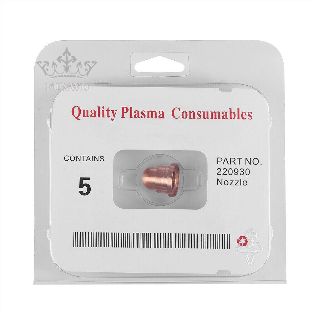 Bộ 5 Đầu Phun Tia Plasma 220930 Cho MAX65 0.2-0.8Mpa