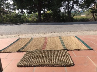 Thảm cói chùi chân