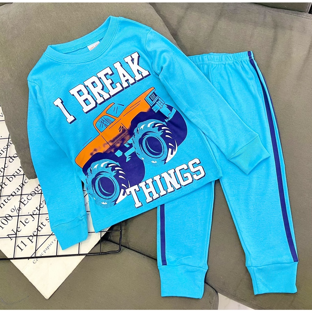Đồ Bộ Dài Tay Bé Trai Set Quần Áo Thu Đông Bé Trai 9-22 Kg Thun Borip In Siêu Nhân Đẹp Homie Kids