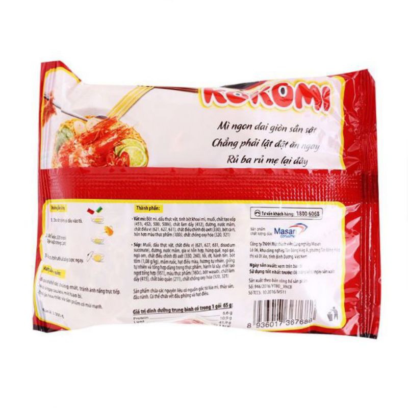 Mì Tôm Kokomi gói 65g | BigBuy360 - bigbuy360.vn