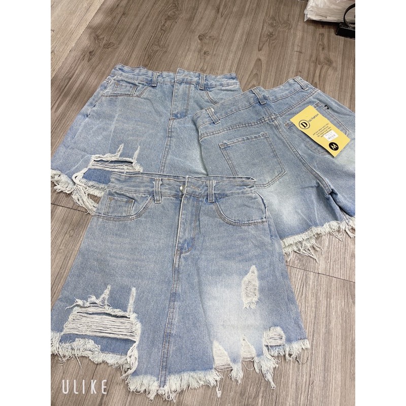 [Mã SKAMCLU7 giảm 10% tối đa 50K đơn 0Đ] quần short bò giả váy rách | BigBuy360 - bigbuy360.vn