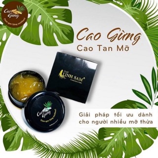 CAO GỪNG TAN MỠ BỤNG ĐÙI