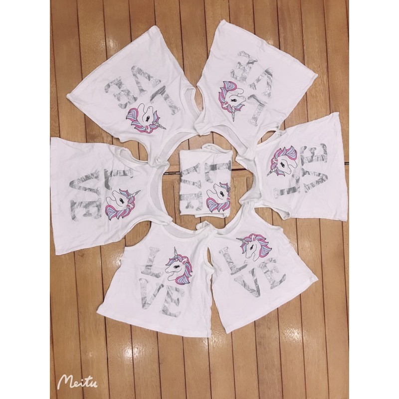 combo 5 Áo ba lỗ bé gái
