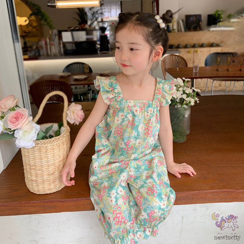 Bodysuit In Hoa Dễ Thương Cho Bé GáI