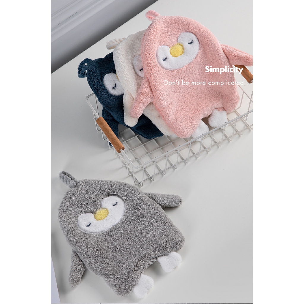 Absorbent kitchen towel cute penguin F506