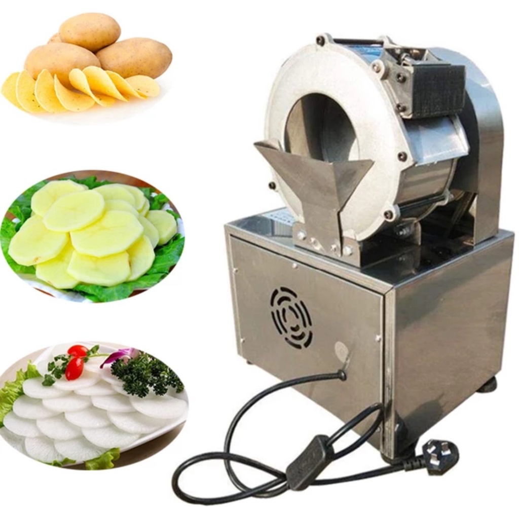 Máy Thái Sợi Rau Củ Quả Đa Năng YC-220C Máy Thái Lát Bào Sợi Siêu Nhanh 30-80kg/h Bảo Hành 12 Tháng