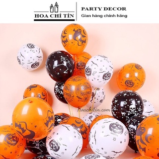 Bong bóng in hình Halloween trang trí tiệc (set 10 quả)