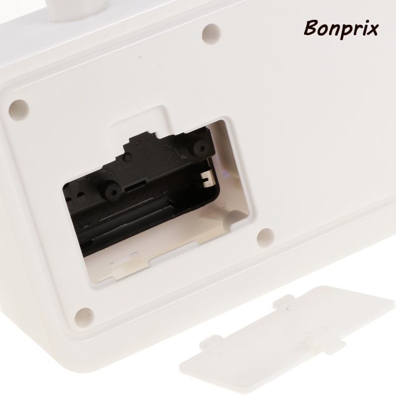 Đồng Hồ Lật Phong Cách Cổ Điển Hiển Thị Ngày Giờ Kỹ Thuật Số Màu Trắng