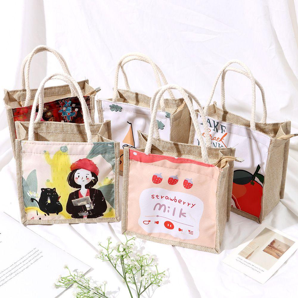 UUMIR Túi vải Phối Khóa Kéo Phong Cách Dân Tộc Cho Nữ