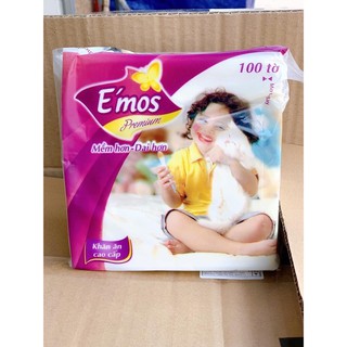 Khăn giấy vuông Emoss 330x330mm