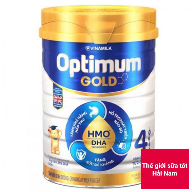 Sữa Optimum gold 4 Mẫu mới HMO 900g