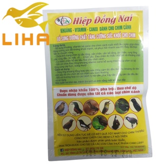 Hiệp Đồng Nai Khoáng Canxi Vitamin Cho Chim Cảnh - Bổ Sung Dưỡng Chất Tăng Sức Khỏe
