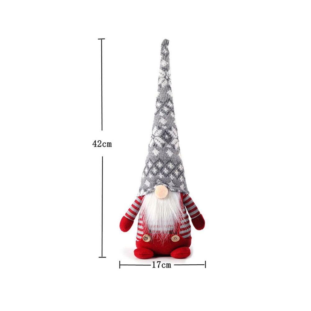 Búp Bê Nhồi Bông Hình Ông Già Noel Cho Trẻ Em