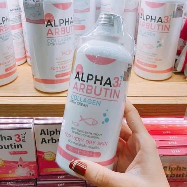 Sữa tắm alpha 3 arbutin