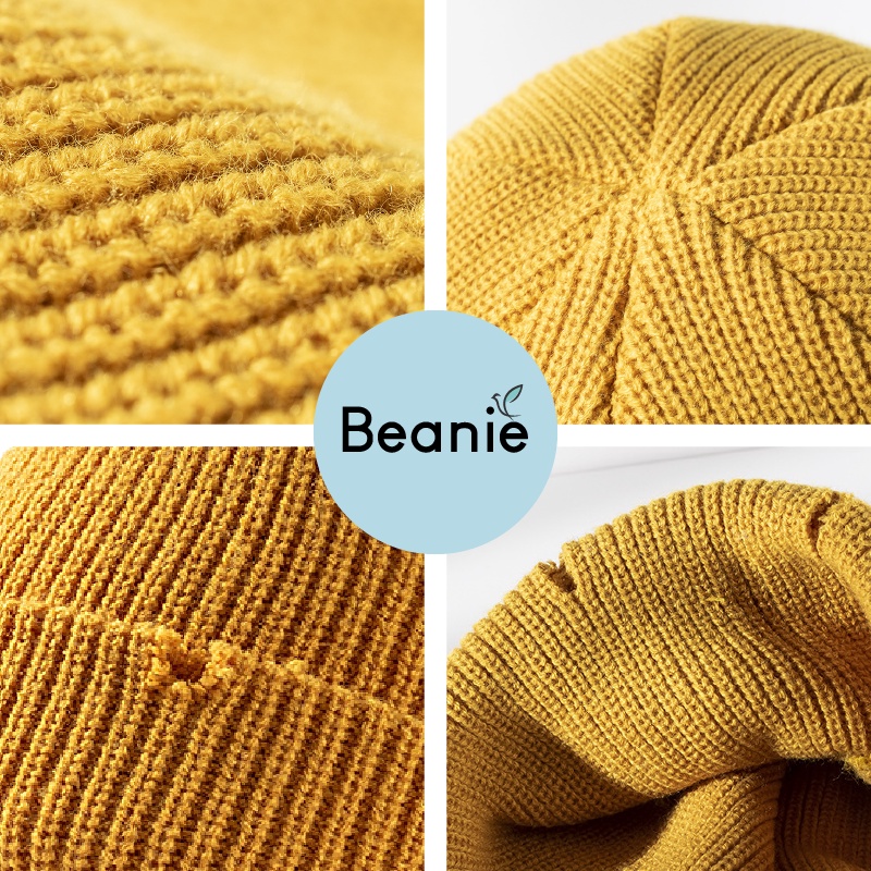 Mũ Len Ngắn Rách BEANIE Hot Trend Thời Trang Hàn Quốc, Nón Len Unisex Trơn Dưa Hấu Nam Nữ Nhiều Màu Mùa Đông Ấm Áp B012