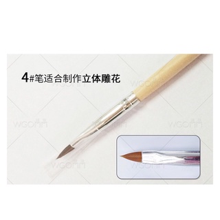 Cọ đắp bột , nặn hoa, cọ đắp chuyên dụng cho thợ nail
