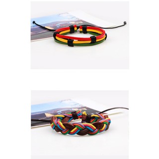 Combo 5 Vòng Tay Da Handmade - A11