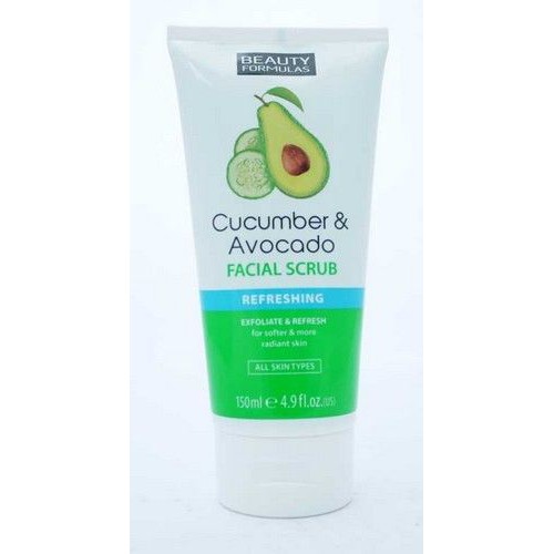 Sữa rửa mặt bơ và dưa leo tẩy tế bào chết Cucumber &amp; Avocado Facial Scrub - 150ml