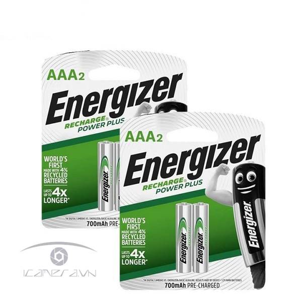 VỈ 2 PIN SẠC ĐA NĂNG AAA ENERGIZER 700MAH CHÍNH HÃNG