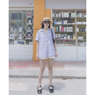 set sơ mi đũi+quần đùi