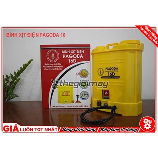 Bình xịt điện 16 lít pagoda 16d