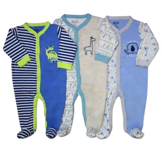 Set 3 body baby gear