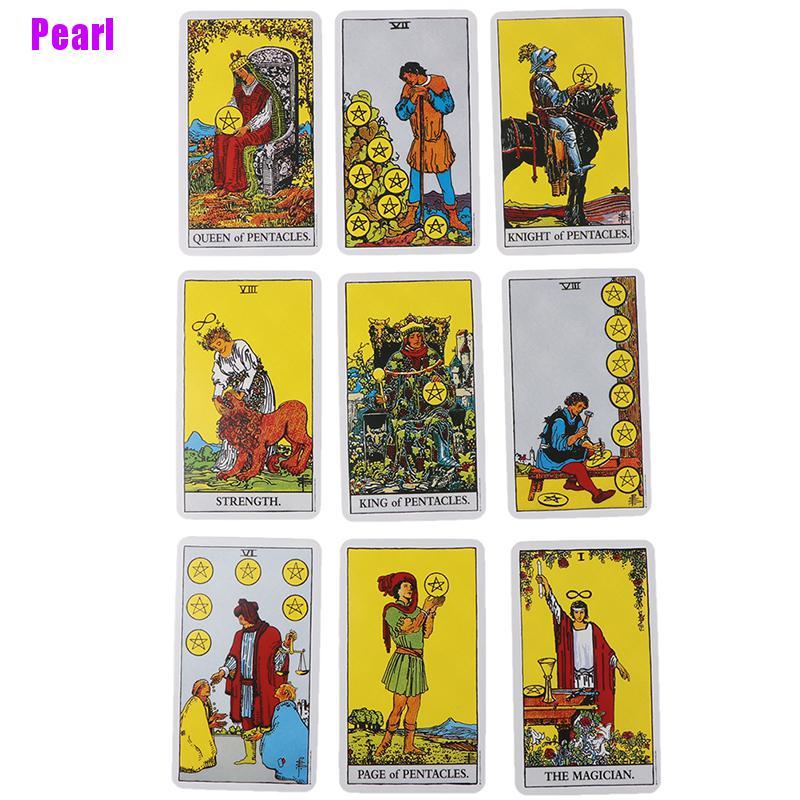 1 Hộp 78 Lá Bài Tarot Ma Thuật Thẻ