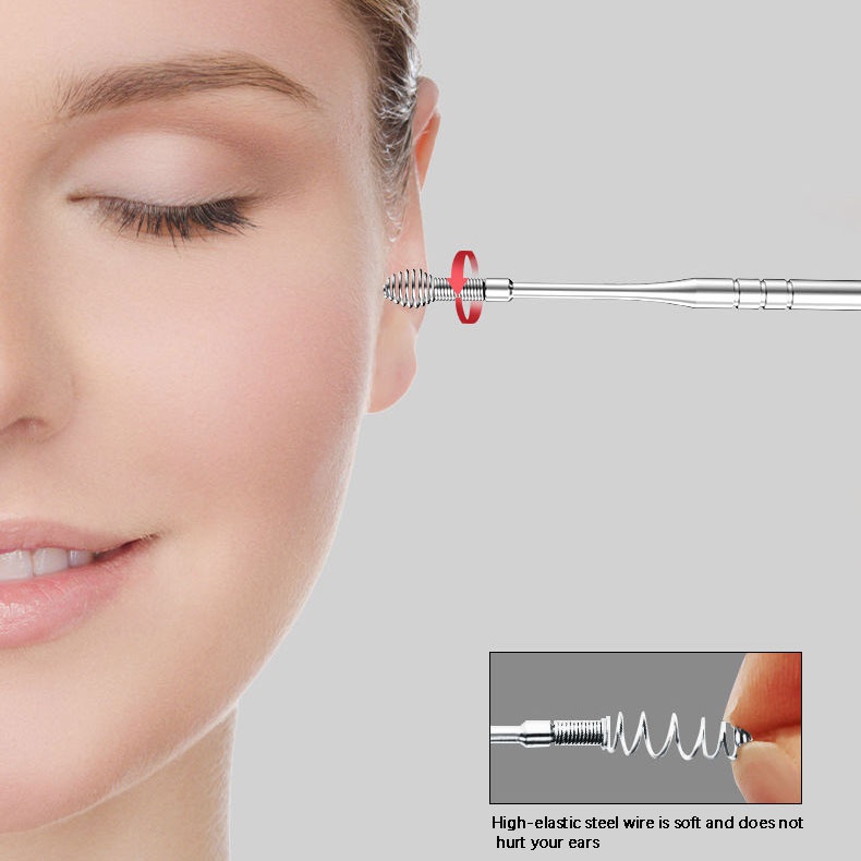 Set 6 Dụng Cụ Lấy Ráy Tai Đa Năng Tiện Dụng - YKD