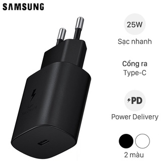 Củ Sạc Nhanh Samsung 25W dùng cho S10/Note10/Note20 Typec - Type C
