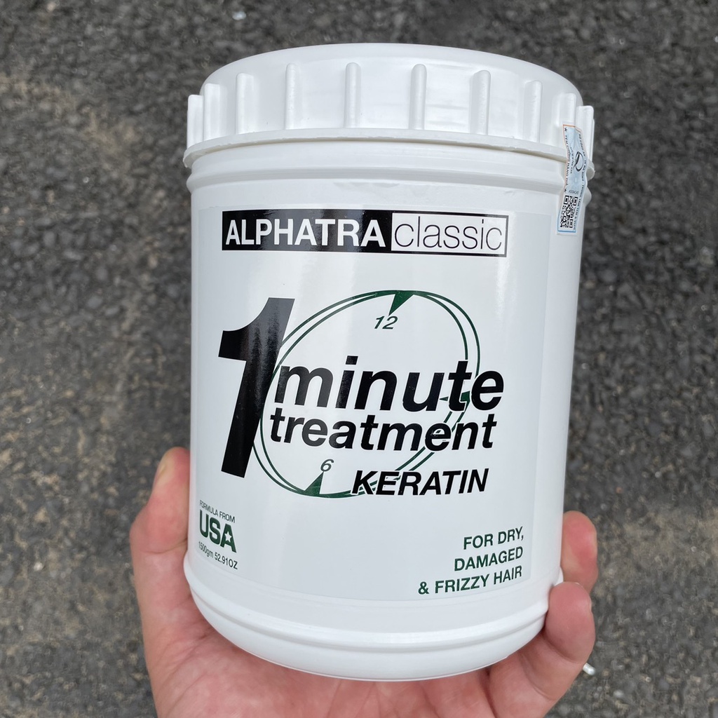 Kem ủ 1 phút One Minute Treatment Alphatra ( Usa) 1500ml