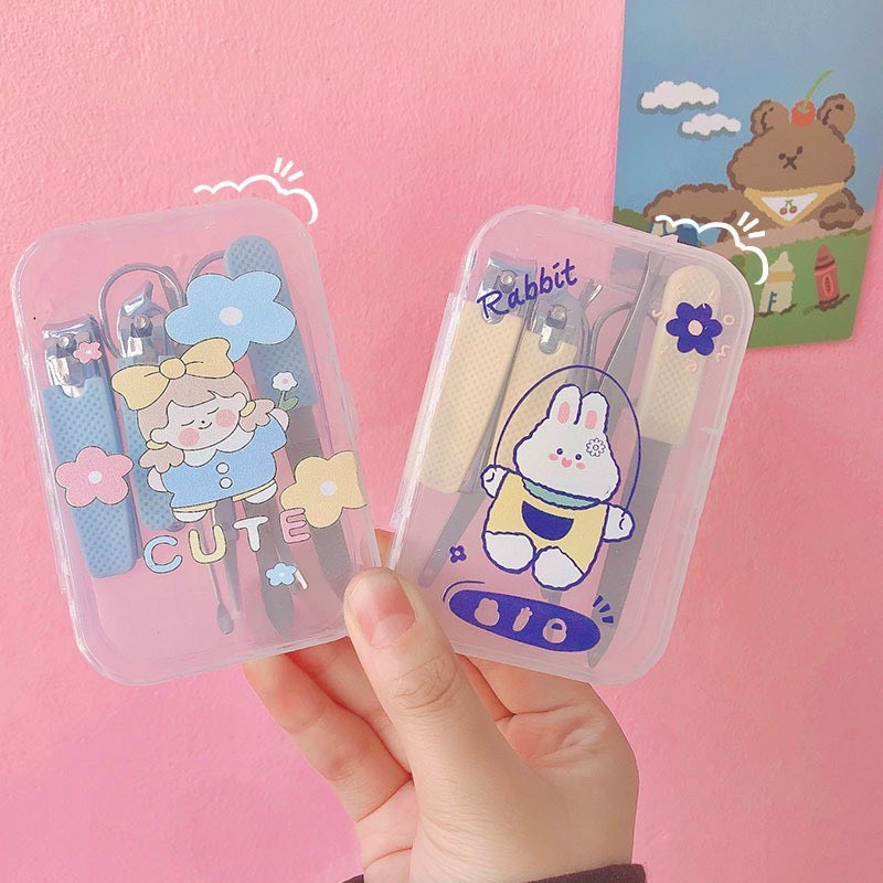 Bộ cắt tỉa móng tay 7 chi tiết hà mai