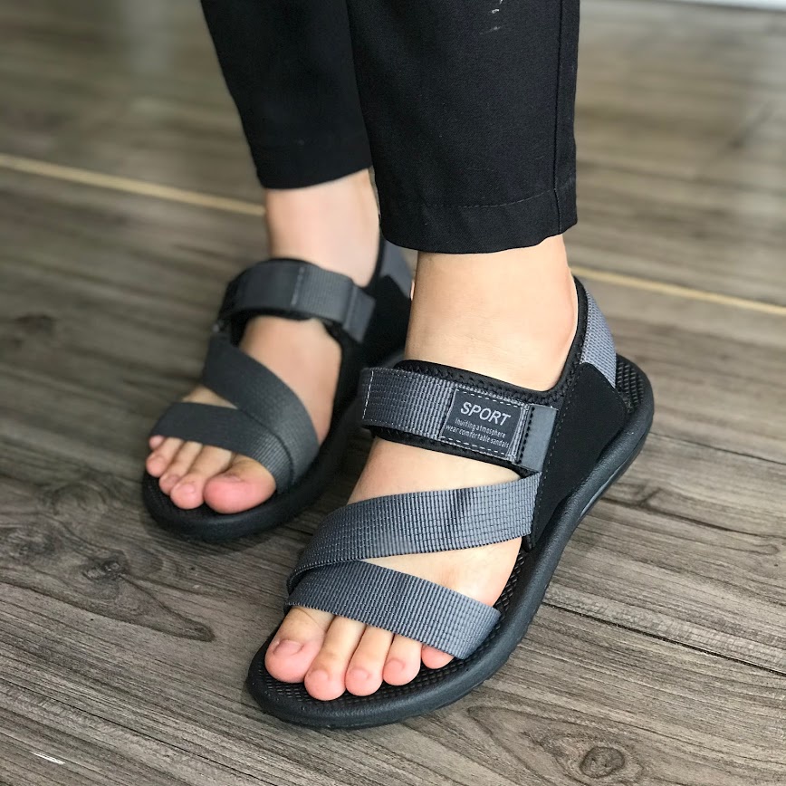 [Mua Kèm Áo Thun 0Đ] Giày Sandal Nữ Hiệu Rova - RV871B Đen