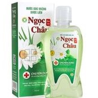 Nước súc miệng Dược liệu Ngọc Châu ( 350ml)