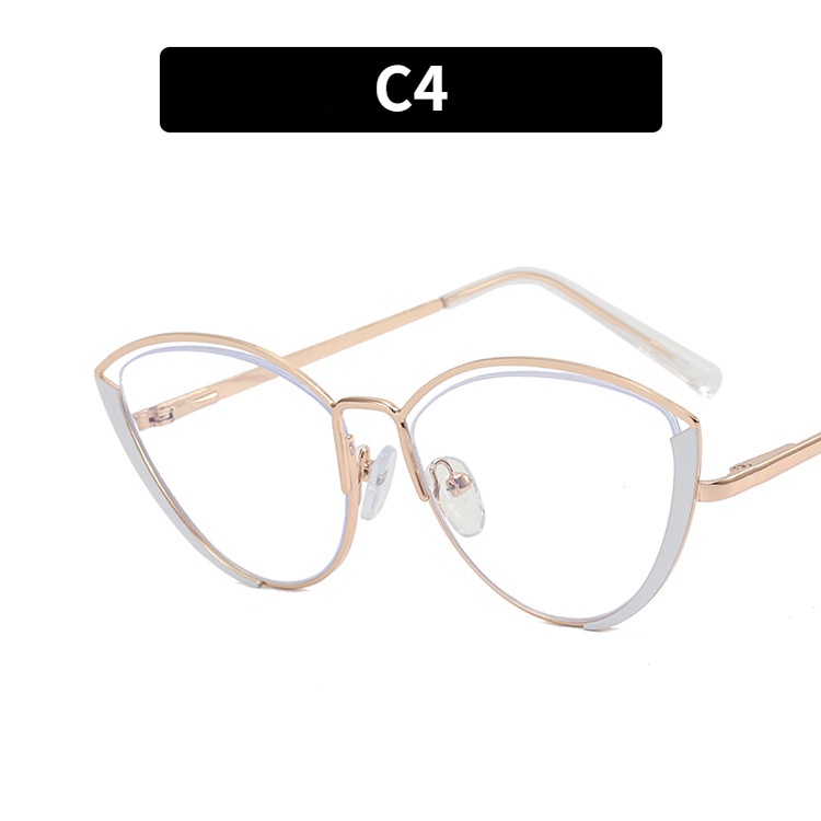 Mắt Kính Gọng Kim Loại Chống Ánh Sáng Xanh Thời Trang Cho Nữ  2022